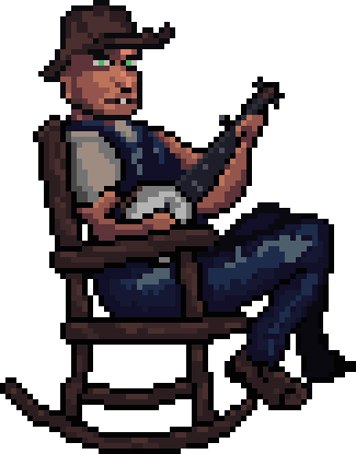 Playable Character Banjo Pete