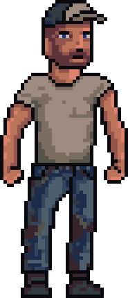 Playable Character Trucker Dan